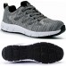 Grey Knitted Uppers Lightweight Breathable Safety Trainer SB SRC