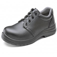 Food Industry Black Micro Fibre Lace Up Safety Shoe S2