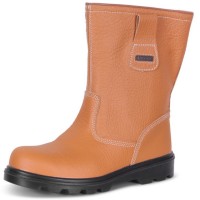 Fur Lined Rigger Steel Safety Boot with Midsole