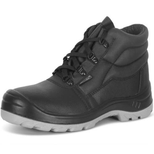 Scuff Cap Chukka Style Safety Work Boots Black Toecap & Midsole Sizes 4-13 