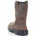 Secor Sherpa Brown Leather Fur Lined Rigger Full Safety Boot