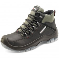 Secor Xtra Grip Black Hiker Safety Boots Breathable & Water Resistant