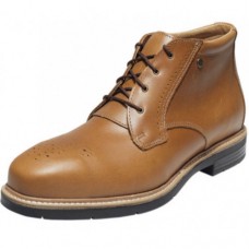 Martino Premium Business Light Brown Leather Safety Boots