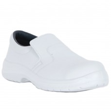 Food Industry White Micro Fibre Slip on Safety Shoe S2