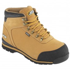 JCB 3CX Waterproof and Breathable Honey Nubuck Safety Hiker Boot