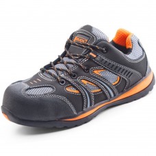 Metal Free Action Full Safety Trainer with Orange Trim