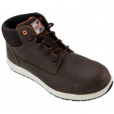 Brown Vulcan Unbreakable Composite Safety Boots S3