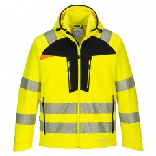 DX4 Hi-Vis Waterproof Jacket with Breathable Ripstop Fabric