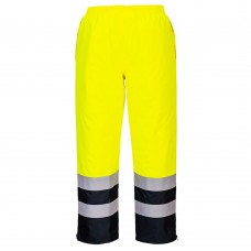 Yellow Hi Vis Trousers Winter Waterproof Hi Vis Over Trousers