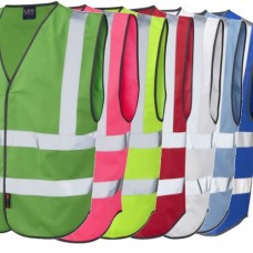 Leo High Visibility Vest for Corporate / Identity with Velcro Fastening