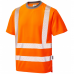 Short Sleeve COOLVIZ plus T Shirt Yellow or Railspec Orange Segmented Tape