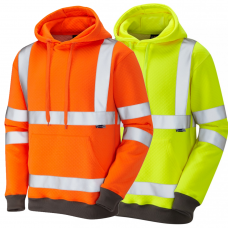 Leo Workwear Chivenor ISO 20471 CL 3 Bomber Jacket Hi-Vis