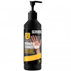 Scrubb Power Condition After Work Hand Replenishing Cream 1L with Pump