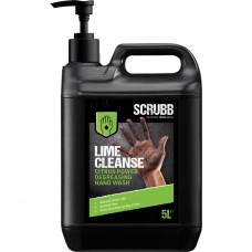 Scrubb Lime Cleanse Powerful Degreasing Hand Cleaner 5L with Pump