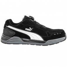 Airtwist Black Classic Low Puma Metal Free Safety Trainer