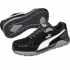 Airtwist Black Classic Low Puma Metal Free Safety Trainer