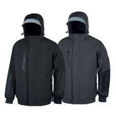 Padded Softshell Jacket Workwear Water Resistant Jacket