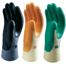 Showa 310 Heavy Work Latex Grip Glove Best Quality Orange Black or Green