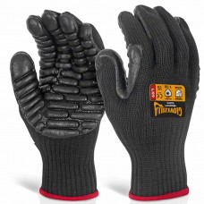 Glovezilla Anti Vibration Glove - Black