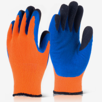Grip Kold Cold Weather Contact 2 Double Dip Finger Latex Gloves