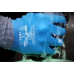 Wonder Grip AQUA Blue Fully Coated Wet Work Foam Latex Grip Waterproof Gloves
