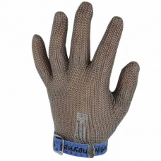 Stainless Steel Chainmail Glove with Clip Fastening /GLOVE