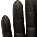 Nitrile Disposable Gripper Glove- Powder Free- Black x 100 hands