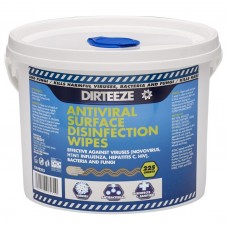 Dirteeze Anti Viral Sanitising Surface Wipes Bucket x 225