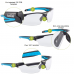 TRYON PSF Smoke Lens Wrap-around Safety Glasses