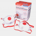 Cup Shaped FFP3 NR Uci Disposable Valved Respirator Face mask x 10