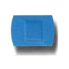 Blue Detectable Catering Plasters. 4cm x 4cm x 100