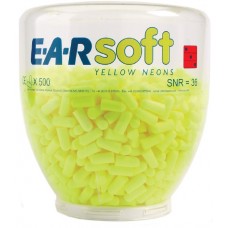 E-A-R® soft yellow neon refill bottle 500 Pairs SNR 36dB
