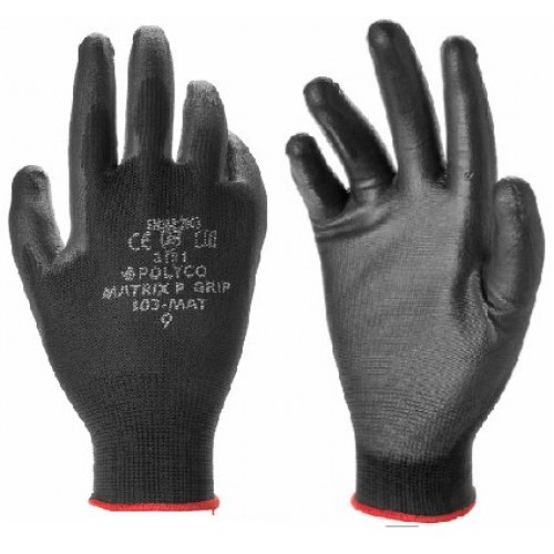 Polyco Matrix P Grip PU Bergketten beschichtet wiederverwendbare Handschuhe