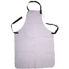 Chrome Leather Apron with Buckle and Strap 36" x 24" ONE SIZE
