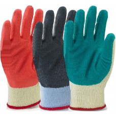 Click 2000 MP1 Rubber Palm Coated Grip Builders, Garden Gloves.