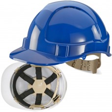 Premium 6 Point Webbing Harness Vented Safety Helmet Hard Hat