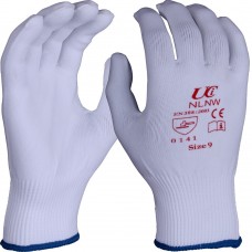 Low Lint 13 Gauge Nylon Tough Seamless Safety Glove Ambidextrous