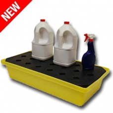 30L Ecospill Recycled PE Spill Tray with Grate
