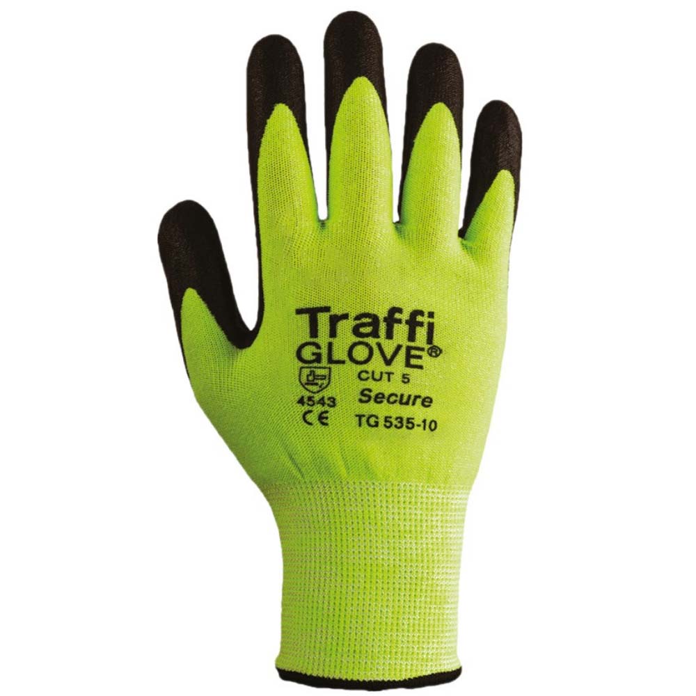 Traffi Secure Safety Cut Level 5 Wet and Dry Work Glove